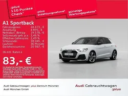 Gletscherweiß metallic mythosschwarz metallic Gebraucht 2024 Audi A1 Sportback S-Line Kleinwagen | 24.473 € (Fairer Preis)