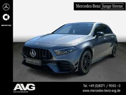 lack mountaingrau Gebraucht 2024 Mercedes A45 AMG Premium Limousine | 58.990 € (Teuer)