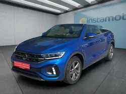Blau Gebraucht 2024 VW T-Roc Cabriolet Cabrio | 31.599 € (Guter Preis)