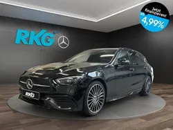 Schwarz Gebraucht 2025 Mercedes C220 AMG Limousine | 50.490 € (Teuer)
