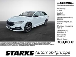 Moonweiss metallic Gebraucht 2021 Skoda Octavia Style Kombi | 25.450 € (Fairer Preis)