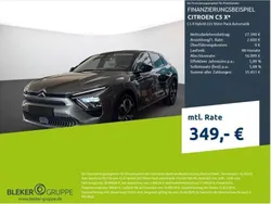 Amazonite grau (metallic) Gebraucht 2022 Citroën C5 X Shine Limousine | 28.290 € (Guter Preis)
