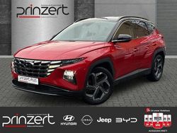 Engine red / phantom black / sol Gebraucht 2021 Hyundai Tucson Prime SUV | 24.970 € (Guter Preis)