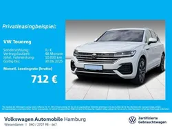 Pure white Gebraucht 2023 VW Touareg R-line SUV | 63.390 € (Teuer)