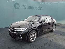 Schwarz Gebraucht 2024 VW T-Roc Cabriolet R-line Cabrio | 33.740 € (Fairer Preis)