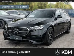 Obsidianschwarz Gebraucht 2024 Mercedes E300 AMG Kombi | 59.880 € (Fairer Preis)