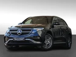 Schwarz Gebraucht 2022 Mercedes EQC400 AMG line SUV | 49.990 €