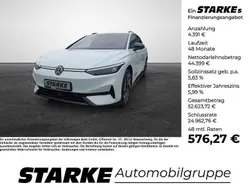 Weiß (gletscherweiß metallic) Gebraucht 2024 VW ID.7 Pro Limousine | 48.790 € (Teuer)