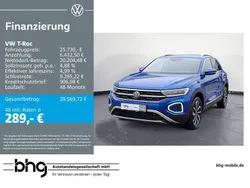 Blau Gebraucht 2022 VW T-Roc Style SUV | 25.730 € (Guter Preis)