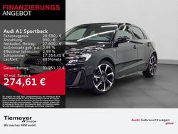 Schwarz Gebraucht 2025 Audi A1 Sportback S-Line Kleinwagen | 28.590 € (Teuer)