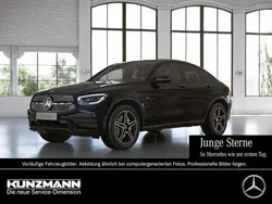Schwarz Gebraucht 2021 Mercedes GLC300e AMG Coupé | 43.669 € (Guter Preis)