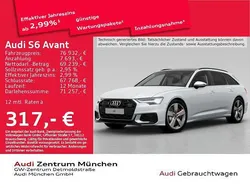 Gletscherweiß metallic Gebraucht 2024 Audi S6 Ambiente Kombi | 76.932 € (Teuer)