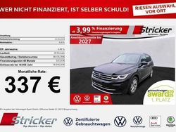 Deep black perleffekt Gebraucht 2022 VW Tiguan Elegance SUV | 30.949 € (Guter Preis)