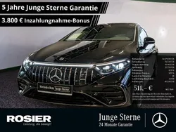 Schwarz / obsidianschwarz Gebraucht 2022 Mercedes EQS 53 AMG Premium Plus Limousine | 82.279 € (Guter Preis)