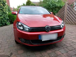 Rot Gebraucht 2012 VW Golf Cabriolet Cabrio | 9.950 € (Fairer Preis)