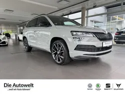 Steelgrau Gebraucht 2022 Skoda Karoq SportLine SUV | 25.980 €