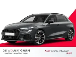 Grau Gebraucht 2024 Audi A3 Sportback S-Line Limousine | 39.449 € (Teuer)