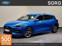Blau, desert island blue metallic Gebraucht 2024 Ford Focus ST-Line Limousine | 26.990 € (Guter Preis)