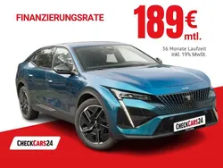 Blau Gebraucht 2023 Peugeot 408 GT GTi Limousine | 32.589 € (Fairer Preis)