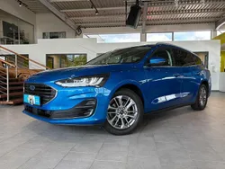 Blau Gebraucht 2022 Ford Focus Titanium Kombi | 16.995 € (Fairer Preis)