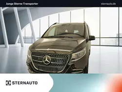 Obsidianschwarz metallic Gebraucht 2024 Mercedes V220 Style Van / Kleinbus | 64.950 €