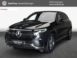Obsidianschwarz metallic Gebraucht 2021 Mercedes EQC400 AMG line SUV | 36.500 € (Fairer Preis)