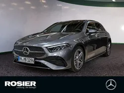 Grau / mountaingrau Gebraucht 2025 Mercedes A180 AMG line Limousine | 34.690 € (Fairer Preis)