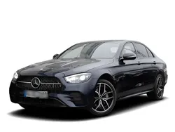 Blau Gebraucht 2024 Mercedes E300 AMG Limousine | 53.249 € (Teuer)