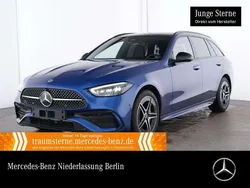 Blau Gebraucht 2024 Mercedes C300e AMG Line Premium Plus Limousine | 45.990 € (Superpreis)