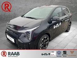 Schwarz Neu 2024 Kia Picanto GT-Line Kleinwagen | 18.995 € (Fairer Preis)