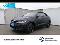 Deep black perleffekt, matt Gebraucht 2024 VW T-Roc Cabriolet R-line Edition Cabrio | 38.900 € (Teuer)