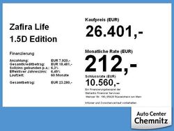 Grau Gebraucht 2019 Opel Zafira Life Edition Van / Kleinbus | 26.401 € (Fairer Preis)