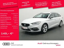 Weiß Gebraucht 2024 Seat Leon ST FR Kombi | 25.980 € (Fairer Preis)
