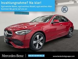 Rot Gebraucht 2024 Mercedes C180 Avantgarde Limousine | 38.490 € (Fairer Preis)
