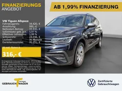 Schwarz Gebraucht 2024 VW Tiguan Allspace Life SUV | 34.420 € (Guter Preis)