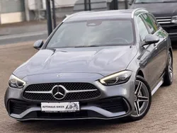 Selenitgrau Gebraucht 2023 Mercedes C200 AMG line Kombi | 36.800 € (Fairer Preis)