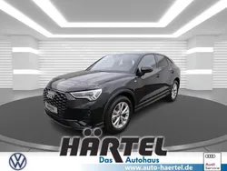 Mythosschwarz (black), metallic Gebraucht 2024 Audi Q3 Sportback S-Line SUV | 40.800 € (Guter Preis)