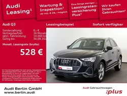 Mythosschwarz metallic Gebraucht 2024 Audi Q3 S-Line SUV | 48.100 € (Etwas zu teuer)