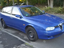 Blau Gebraucht 2003 Alfa Romeo 156 Kombi | 1.850 € (Etwas zu teuer)
