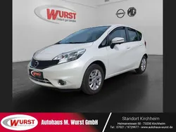 Brilliant white (m) Gebraucht 2014 Nissan Note Acenta Van / Kleinbus | 7.480 € (Fairer Preis)