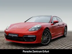 Orange Gebraucht 2021 Porsche Panamera Turbo S Sport Limousine | 117.450 € (Teuer)