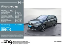Schwarz Gebraucht 2024 VW Tiguan Allspace R-line SUV | 44.980 € (Etwas zu teuer)