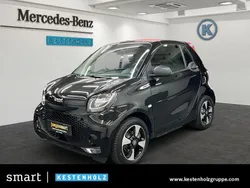Schwarz Gebraucht 2021 Smart ForTwo Electric Drive Passion Cabrio | 12.980 € (Fairer Preis)