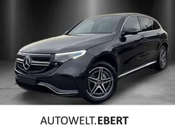 Grau Gebraucht 2022 Mercedes EQC400 AMG line SUV | 46.490 € (Teuer)