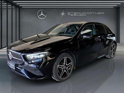 Schwarz Gebraucht 2024 Mercedes A250 AMG Limousine | 33.850 € (Fairer Preis)