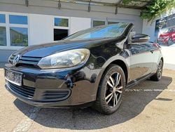 Black metallic Gebraucht 2012 VW Golf Cabriolet Basis Cabrio | 4.600 € (Fairer Preis)