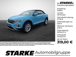Blau Neu 2025 VW T-Roc Cabriolet Style Cabrio | 32.790 € (Guter Preis)