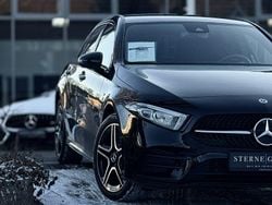 Schwarz Gebraucht 2021 Mercedes A250 AMG line Limousine | 25.900 € (Guter Preis)