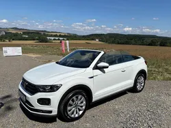 Weiß Gebraucht 2021 VW T-Roc Cabriolet R-line Cabrio | 25.555 € (Fairer Preis)