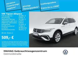Pure white Gebraucht 2024 VW Tiguan Allspace Life SUV | 38.480 € (Fairer Preis)